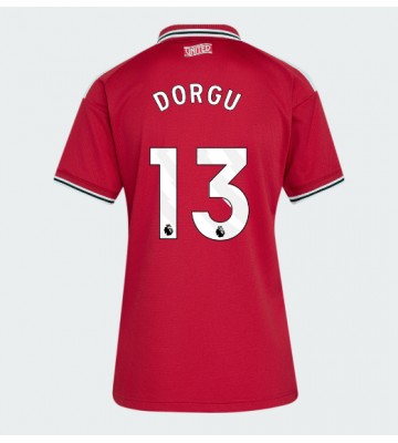 Manchester United Patrick Dorgu #13 Hemmatröja Dam 2026-27 Kortärmad
